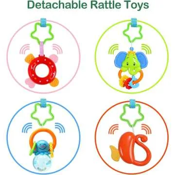 CUTE STONE Baby Gym Play Mat for Infants & Toddlers