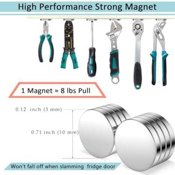 JonXon 16''X12'' Magnetic Acrylic Weekly Calendar for Fridge,Magnetic Meal Planner for Fridge,Menu Board for Kitchen,Acrylic Dry Erase Board for Refrigerator Includes 6 Kinds Products Set(Black)