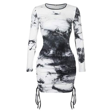 Sofkiny Women's Sexy Tie Dye Bodycon Dress for Every Occasion