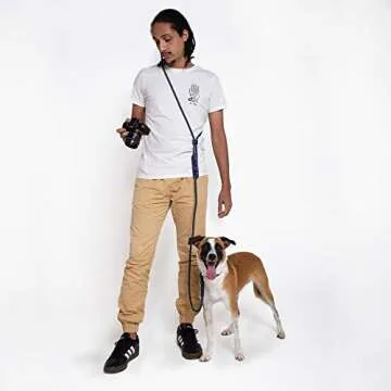 Versatile Hands-Free Dog Leash for Active Lifestyles