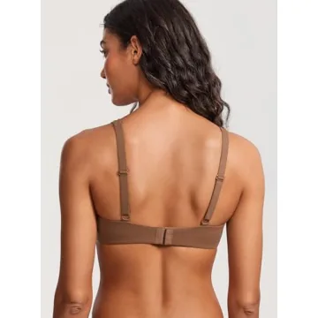 Explore DOBREVA Women's Unlined Balconette Bra Comfort