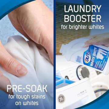 OUT White Brite Laundry Whitener Powder - Bright Whites Always