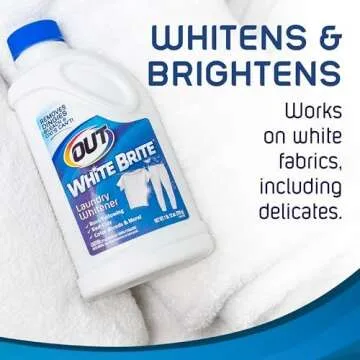 OUT White Brite Laundry Whitener Powder - Bright Whites Always