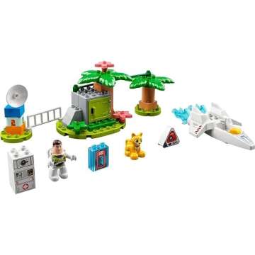 LEGO DUPLO Disney and Pixar Buzz Lightyear’s Planetary Mission 10962, Space Toys for Toddlers, Boys & Girls 2 Plus Years Old with Spaceship & Robot Figure