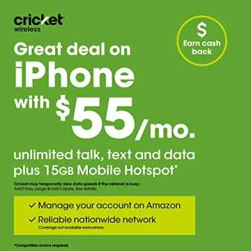 Apple iPhone 11 Pro Max 64GB with Cricket Subscription