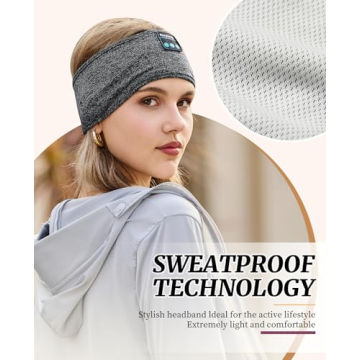 Perytong Wireless Sports Headband Headphones