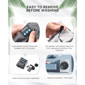 Perytong Wireless Sports Headband Headphones