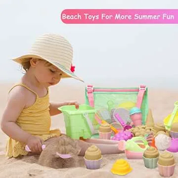 Tagitary Beach Sand Toys for Kids - 23PCS Fun Set