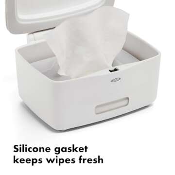 OXO Good Grips PerfectPull Wipes Dispenser 6" L x 5" W x 3.2" H