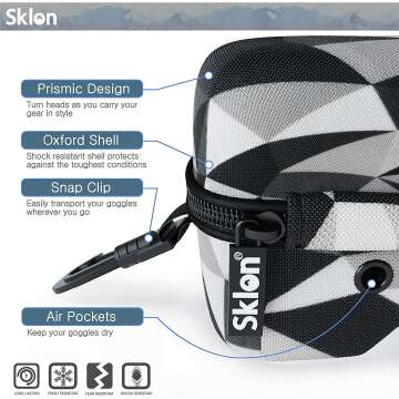 Sklon Goggle Case - Durable Protection for Lenses