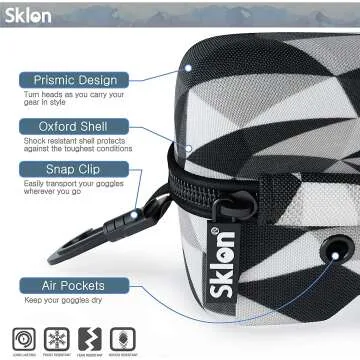 Sklon Goggle Case - Durable Protection for Lenses