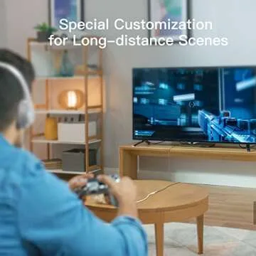 MORELECS Aux Cord 4ft, 3.5mm Audio Cable - Nylon Braided 3.5mm Male to Male AUX Cable Cord for Car, Headphones, Home Stereos, Speaker