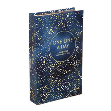 Celestial One Line a Day Journal for Daily Reflections