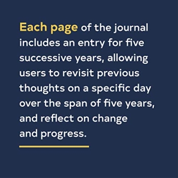 Celestial One Line a Day Journal for Daily Reflections