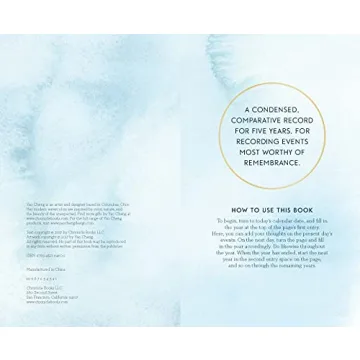 Celestial One Line a Day Journal for Daily Reflections