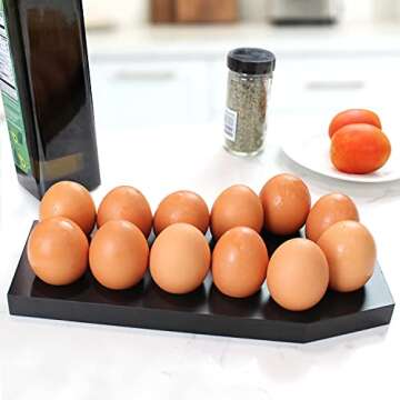 Coffin Egg Tray - Unique Gothic Kitchen Decor
