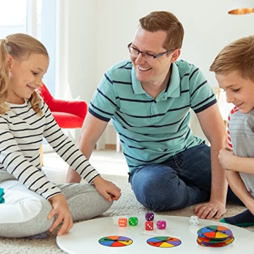 Chivao 10 Sets Colorful Game Spinners for Fun Activities