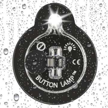 Panther Vision Button LAMP Adhesive LEDs Light Package - Lightweight, Ultra Small, Ultra Bright LED Utility Lights 6-Pack