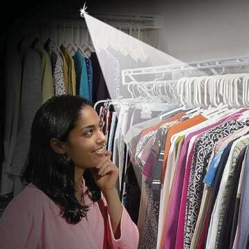 Panther Vision Button LAMP Adhesive LEDs Light Package - Lightweight, Ultra Small, Ultra Bright LED Utility Lights 6-Pack