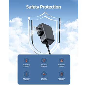 Superer 15v Charger Cord for Philips Norelco HQ8505 Series 7000 5000 3000 9000 MG5750 MG7750 Phillips Electric Shaver Razor Aquatec Arcitec Multigroom Beard Trimmer Charging (Only Fit for 15v)