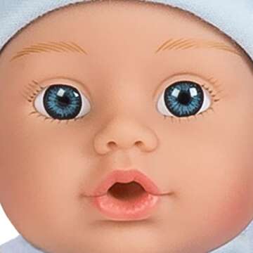 Adora Sweet Babies 11 Inch Soft Baby Boy Doll Machine Washable Cuddly Doll Birthday Gift for Ages 1 and Up - Peanut