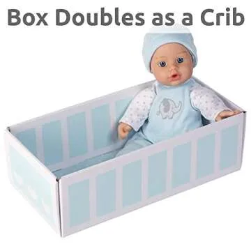 Adora Sweet Babies 11 Inch Soft Baby Boy Doll Machine Washable Cuddly Doll Birthday Gift for Ages 1 and Up - Peanut