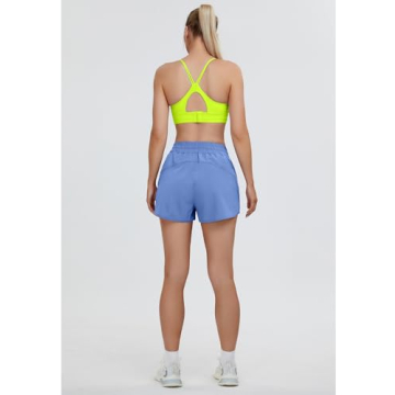 BMJL Women's Running Shorts with Pockets for Athletes