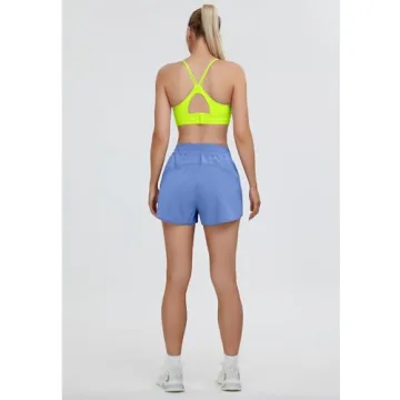 BMJL Women's Running Shorts with Pockets for Athletes