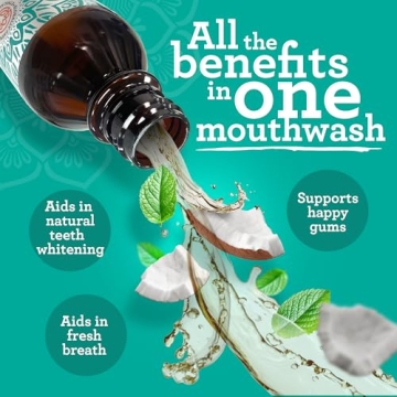 GuruNanda Whitening Pulling Oil - Natural Teeth Whitening