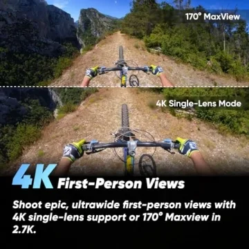 Insta360 X3: 360 Action Camera with Stunning 5.7K Video