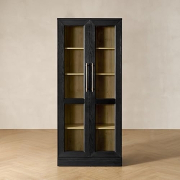 Mopio Blake Tall Display Cabinet - Stylish Storage Solution