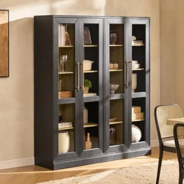 Mopio Blake Tall Display Cabinet - Stylish Storage Solution