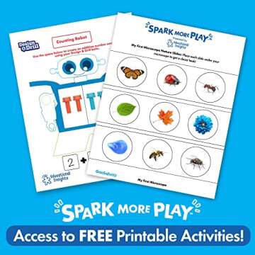 GeoSafari Jr. My First Kids Microscope Toy, Preschool Science, STEM Toy, Gift for Toddlers Ages 3+