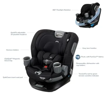 Maxi-Cosi Emme 360 Car Seat with 360 Rotation Technology