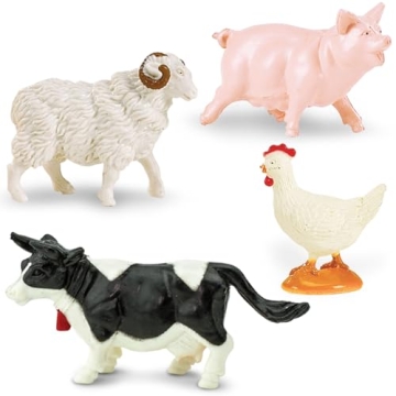 Safari Ltd. Farm TOOB Miniature Animal Figurines Set