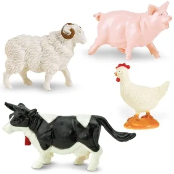 Safari Ltd. Farm TOOB Miniature Animal Figurines Set