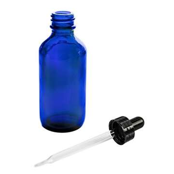2oz Glass Dropper Bottles - Perfect for Essential Oils