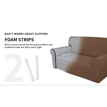 Easy-Going Fleece Stretch Sofa Slipcover - Soft & Washable