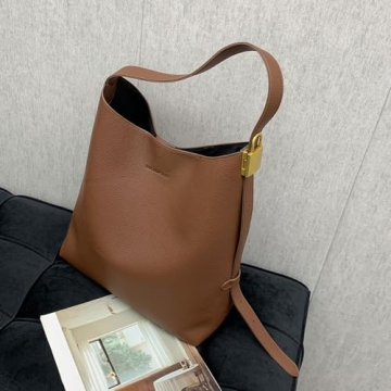 Hibear Vegan Leather Hobo Bag for Women - Stylish and Functional