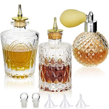 Bitters Bottle Set of 3 for Professional Bartenders & Home Use