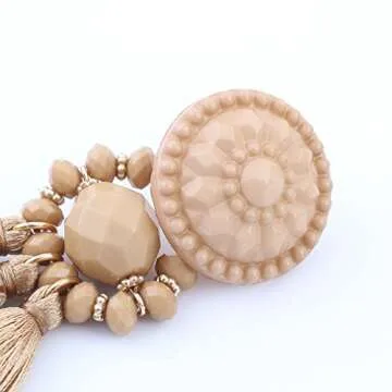 Boderier Bohemian Tassel Chandelier Earrings – Stylish & Comfortable