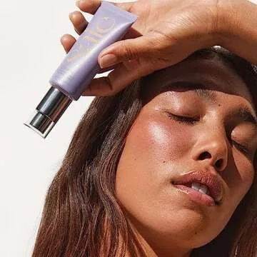 Saie Sunvisor Broad Spectrum Sunscreen Moisturizer SPF 35 - Hydrating Daily Face Sunscreen with 100% Sheer Mineral Zinc Oxide, Hyaluronic Acid + Vitamin C for Radiant, Dewy Skin (1.35 fl oz)