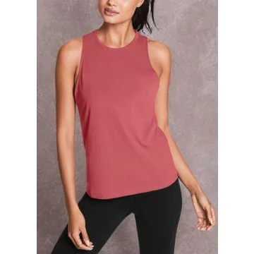 Mippo Open Back Workout Tops for Women Stylish and Comfy