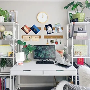 Adhesive Felt Pin Board Strips with Push Pins for Organization