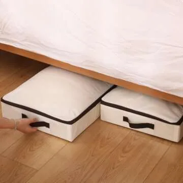 AMJ Foldable Underbed Storage - Easy Organizing Solution