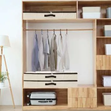 AMJ Foldable Underbed Storage - Easy Organizing Solution