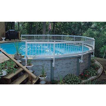 Blue Wave NE145 Above Ground Pool Safety Fence Kit - 8 Sections