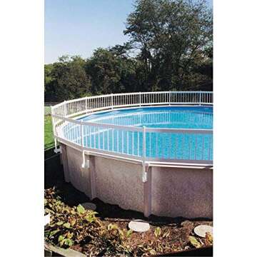 Blue Wave NE145 Above Ground Pool Safety Fence Kit - 8 Sections