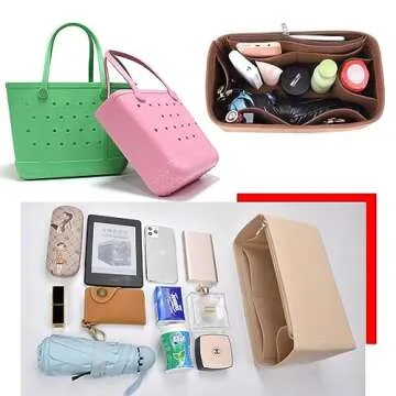 Lckaey Beach Bag Organizer Compatible with Bogg Bags