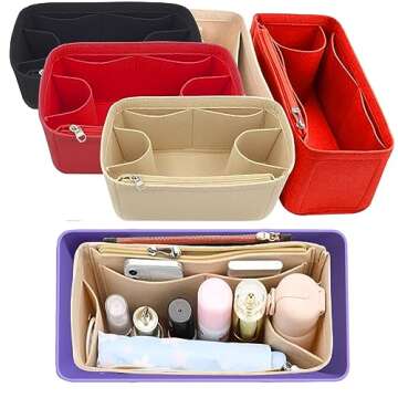 Lckaey Beach Bag Organizer Compatible with Bogg Bags